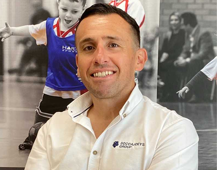 Stacy Alogdellis - Founder of Soccajoeys