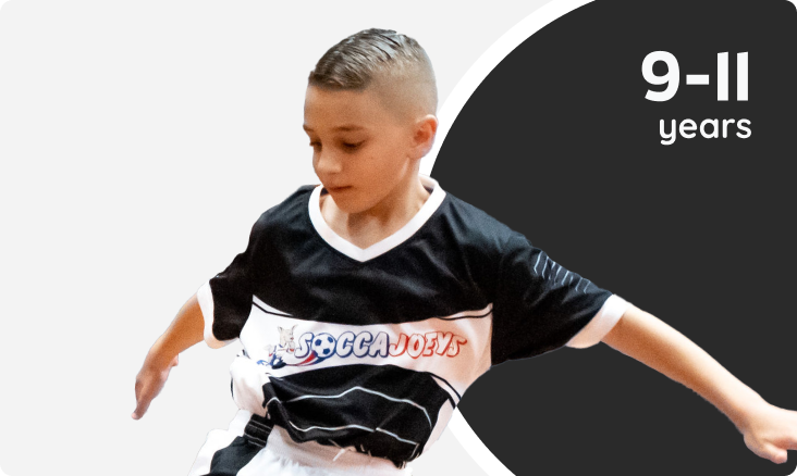 Child with soccer ball - 2.5-3 years